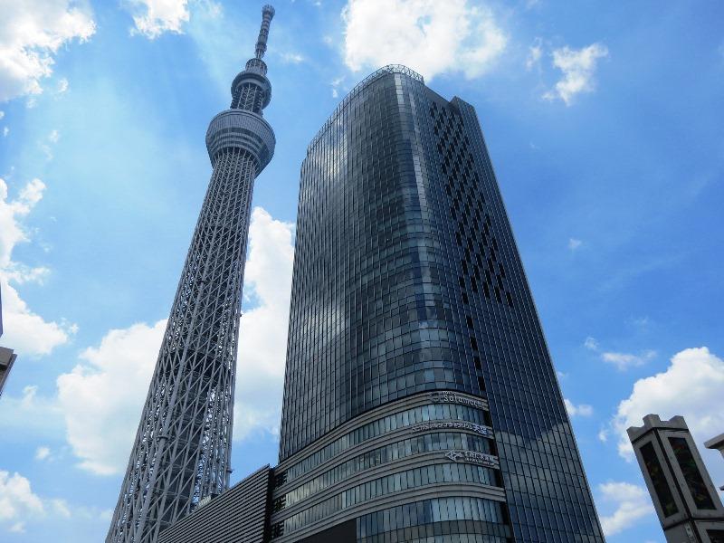 Streets around. 628m to Sky tree
