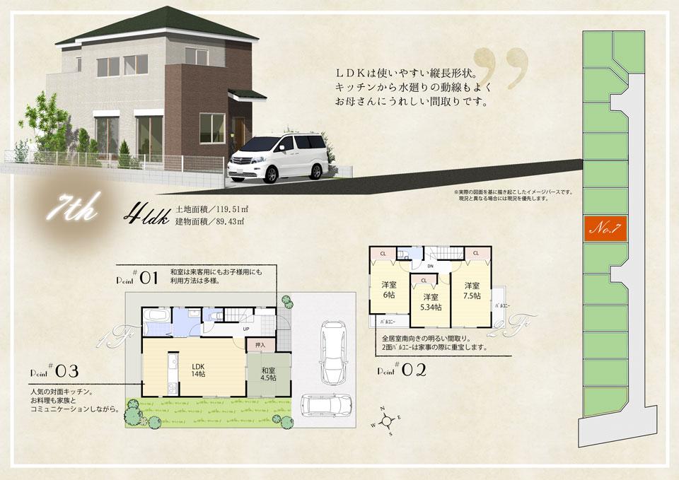 Floor plan. Ion Akishima The ・ To Big 1650m