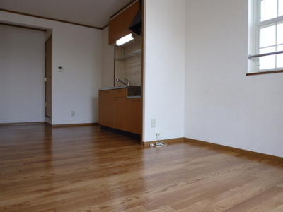 Living and room. Living is also two-sided lighting per corner room