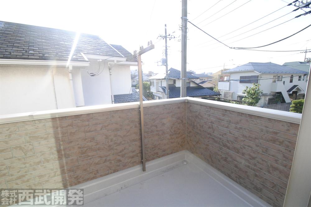 Balcony. South balcony surface