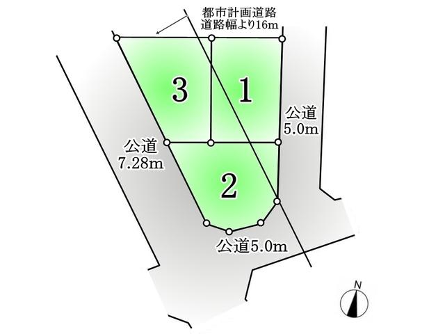 The entire compartment Figure. Tachikawa Fujimi 4-chome compartment view