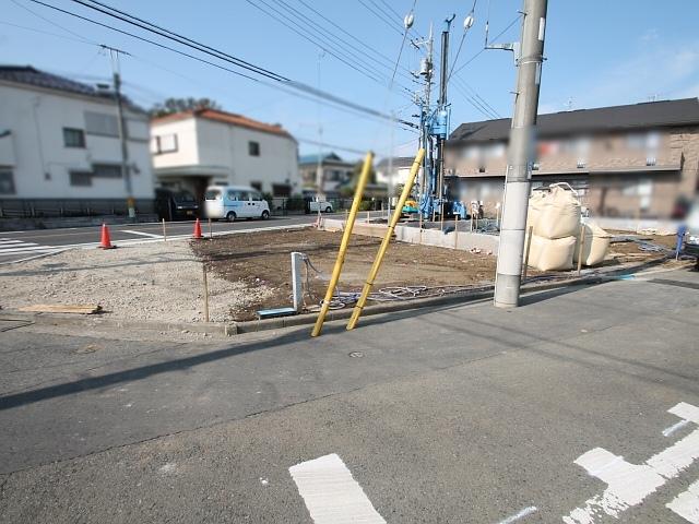 Local appearance photo. Tachikawa Fujimi 4-chome field landscape 2013 / 11 / 1 shooting