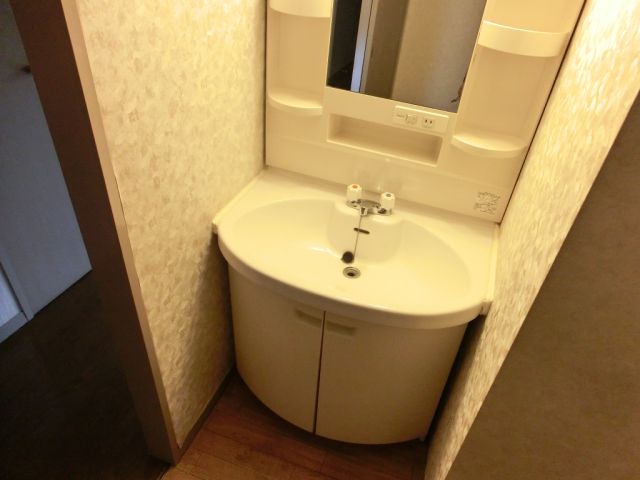 Washroom. Independent wash basin