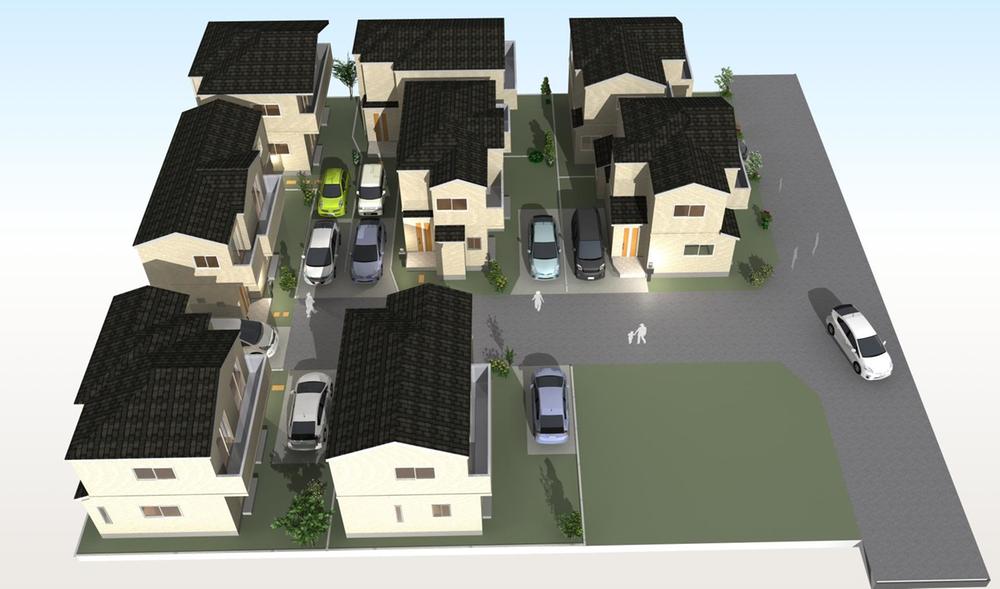 Building plan example (Perth ・ appearance). Building plan example