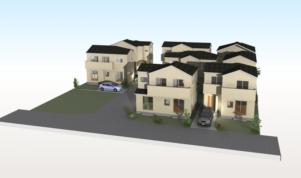 Building plan example (Perth ・ appearance). Building plan example