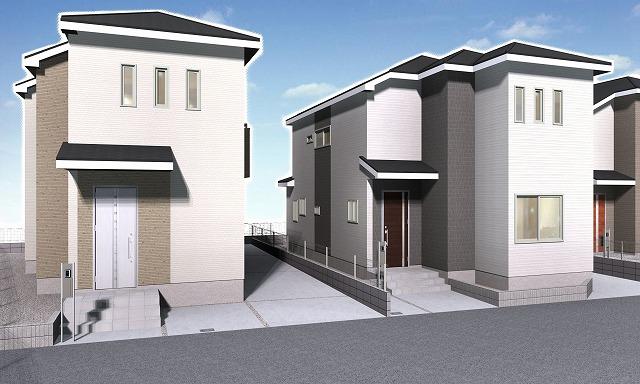 Rendering (appearance). 4 Building ・ 3 Building Rendering