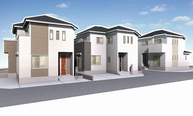 Rendering (appearance). 9 Building ・ 8 Building ・ 5 Building Rendering