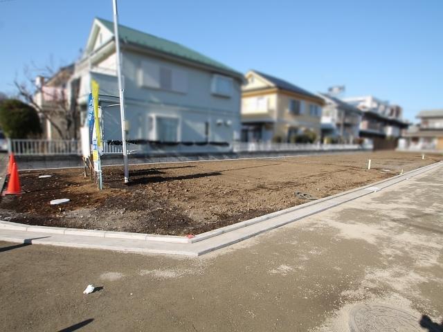 Local land photo. 2-chome, site landscape Tachikawa Kamisuna cho During construction