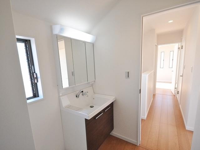 Wash basin, toilet. Tachikawa Kashiwamachi 1-chome, A Building Washroom