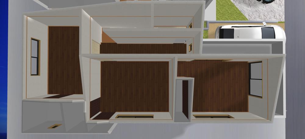 Building plan example (Perth ・ Introspection). Building plan example (No. 1 place) Building Price      14 million yen, Building area 90.90 sq m