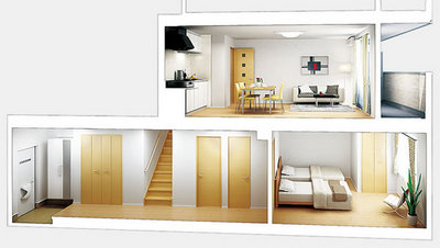 Other room space. ☆ The photograph is an image ☆