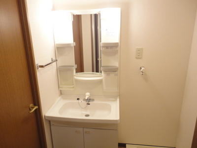 Washroom. Independent wash basin