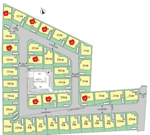 The entire compartment Figure. Tachikawa clover project stage II compartment view