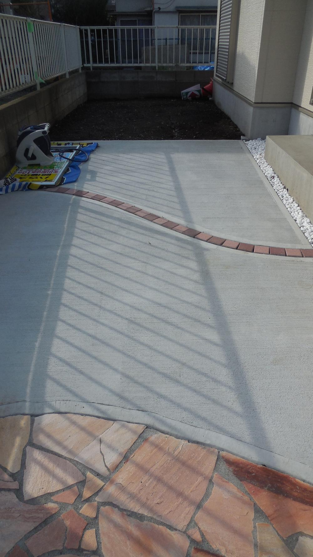 Parking lot. Local (10 May 2013) Shooting ※ It will be the example of construction.