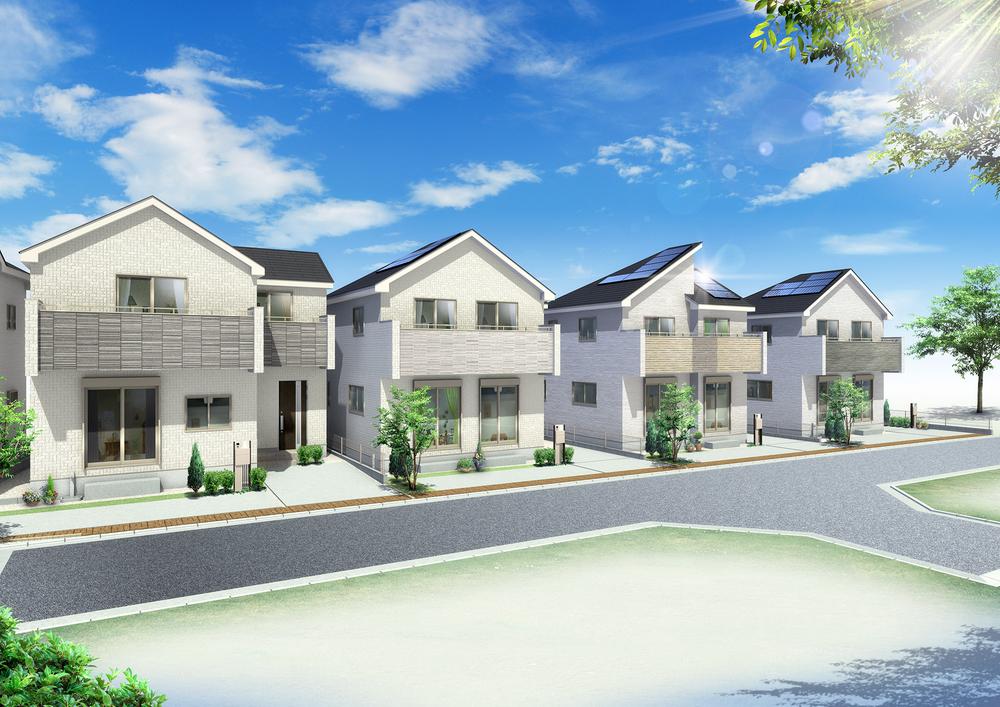 Rendering (appearance). Local streets