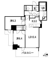 Floor: 2LDK + WIC, the occupied area: 62.48 sq m, Price: TBD