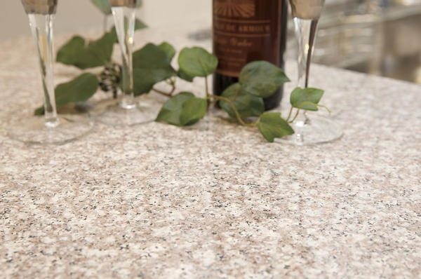 It combines the beauty and strength "granite kitchen counter."
