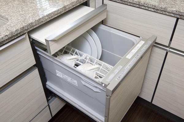 There is a water-saving effect, Housework efficiency up "dish washing and drying machine."