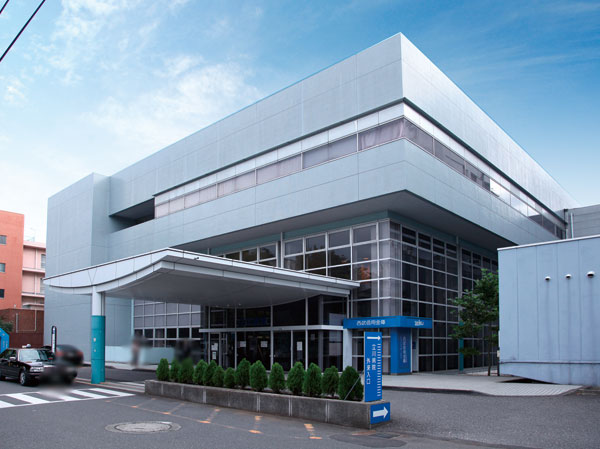 Surrounding environment. Tachikawa Hospital (7 min walk ・ 540m)