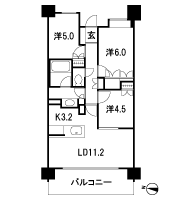 Floor: 3LDK, occupied area: 66.01 sq m, Price: 37.5 million yen ・ 38,500,000 yen, now on sale