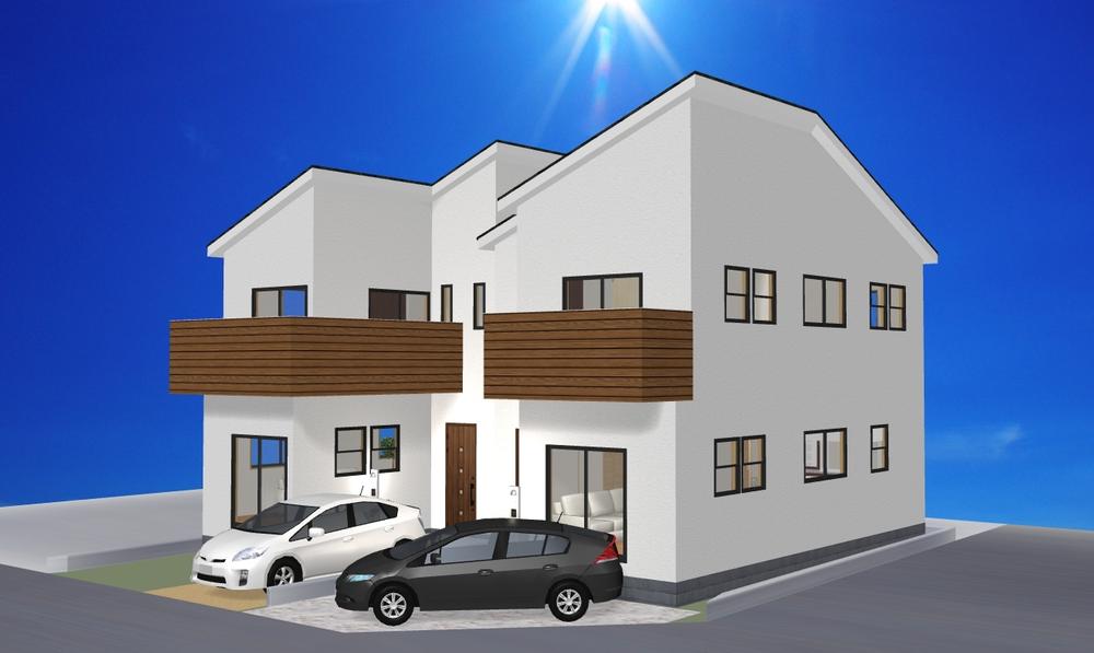 Building plan example (Perth ・ appearance). Building plan example (No. 2 locations) Building Price      14 million yen, Building area 90.90 sq m