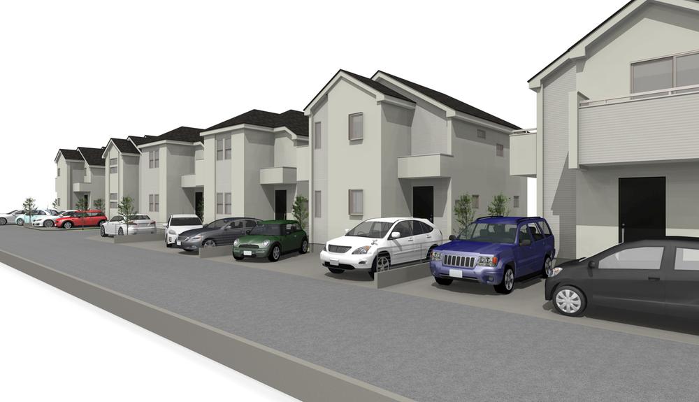 Building plan example (Perth ・ Introspection). Is an image Perth that caused draw on the basis of the reference plan. 