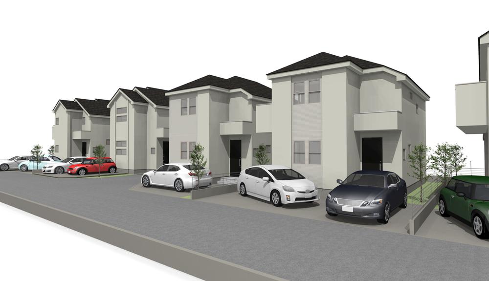 Building plan example (Perth ・ Introspection). Is an image Perth that caused draw on the basis of the reference plan. 