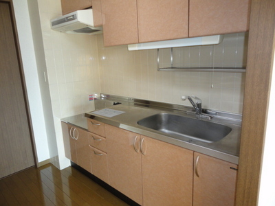 Kitchen. Gas stove installation Allowed Kitchen