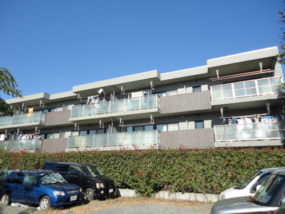 Building appearance. appearance From the balcony side