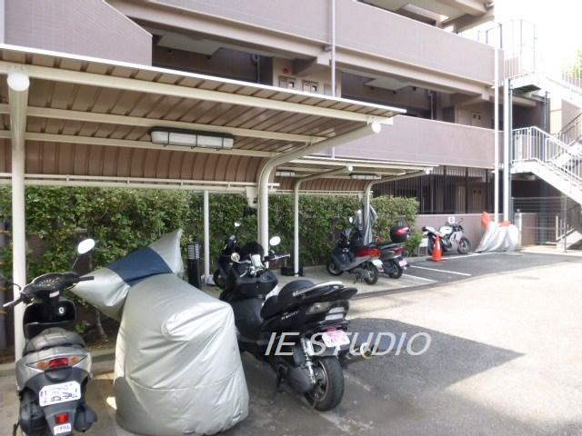 Parking lot. Motorcycle Parking