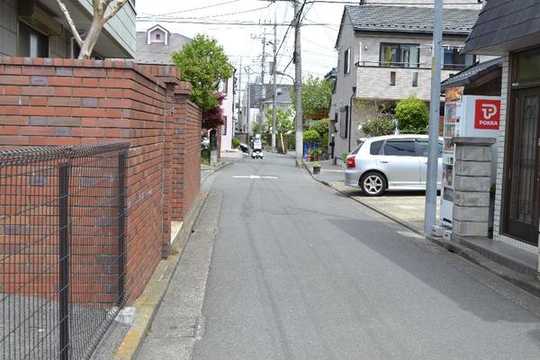 Local land photo. Local front road