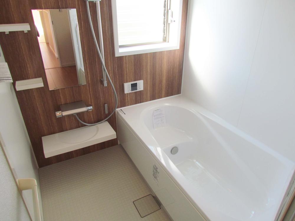 Bathroom. ● There is a window bright bathroom