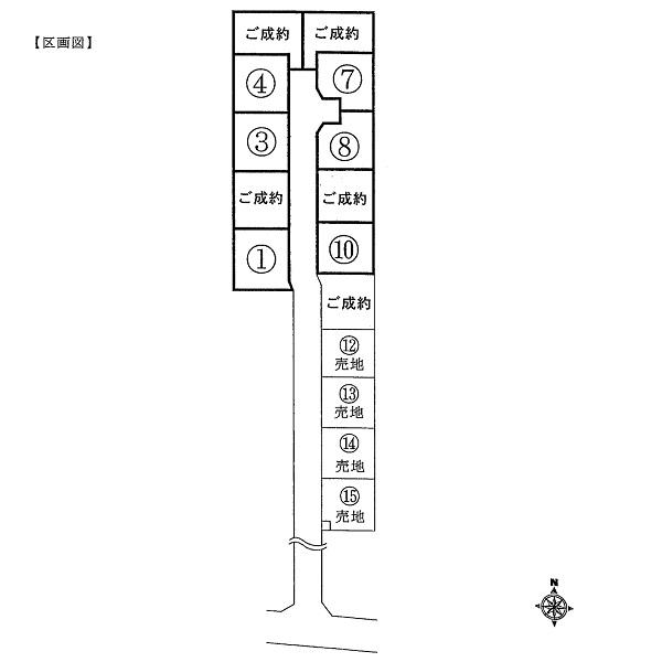 Compartment figure. Land price 22,800,000 yen, Land area 115.05 sq m