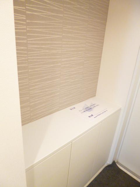 Entrance. State of the entrance. Cross is accented.