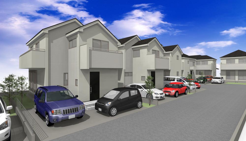 Building plan example (Perth ・ Introspection). Is an image Perth that caused draw on the basis of the reference plan. 