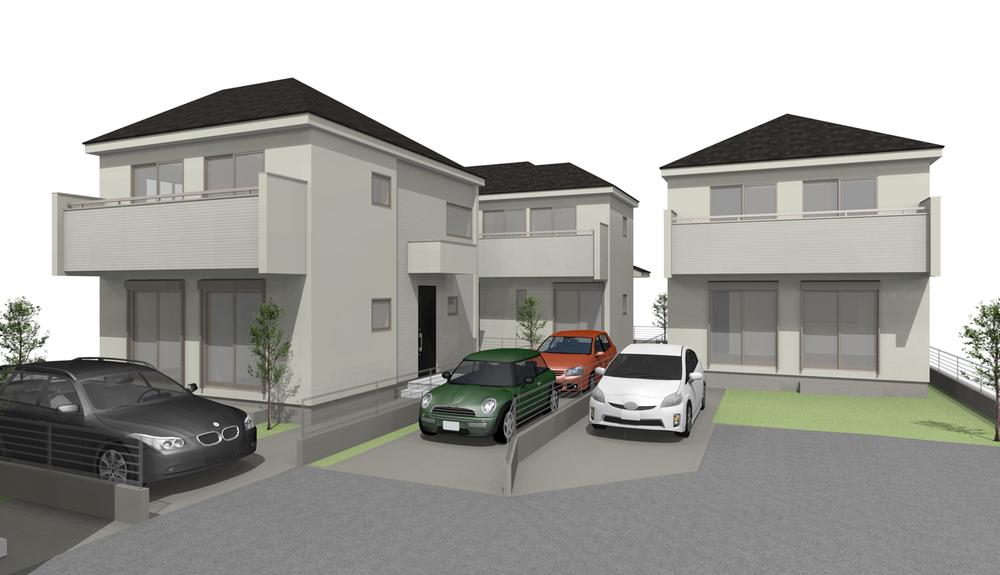 Building plan example (Perth ・ Introspection). Is an image Perth that caused draw on the basis of the reference plan. 