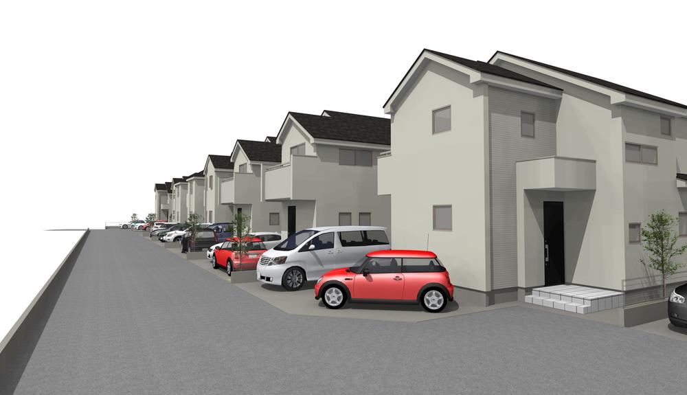 Building plan example (Perth ・ Introspection). Is an image Perth that caused draw on the basis of the reference plan. 