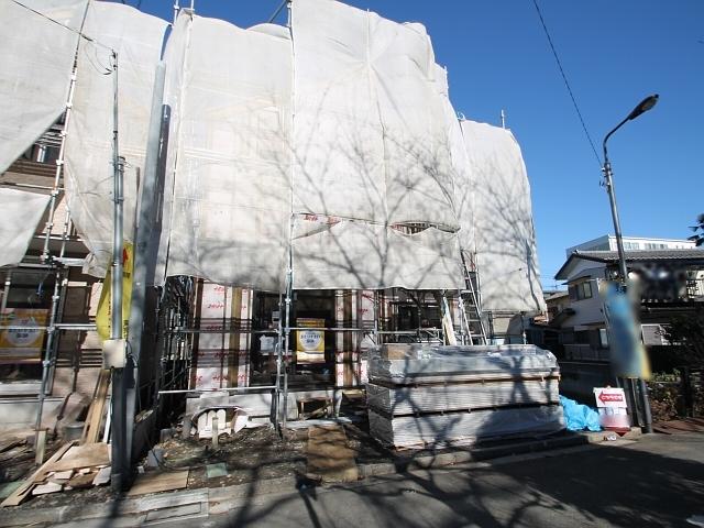 Local appearance photo. B Building Under construction