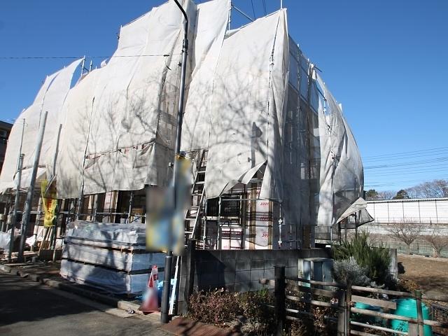 Local appearance photo. B Building Under construction