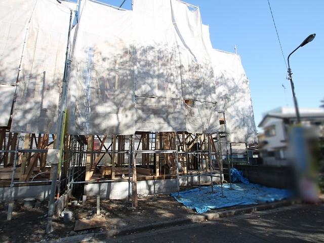 Local appearance photo. B Building Under construction