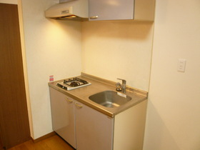 Kitchen. 1-neck with gas stove