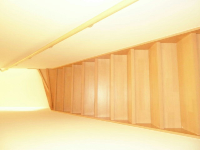 Other room space. Indoor stairs