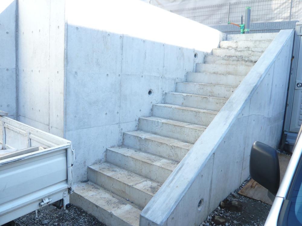 Local land photo. Local land stairs photo