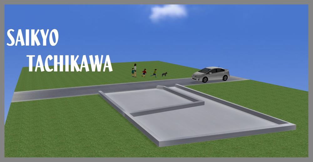 Building plan example (Perth ・ appearance). Sectioning Perth