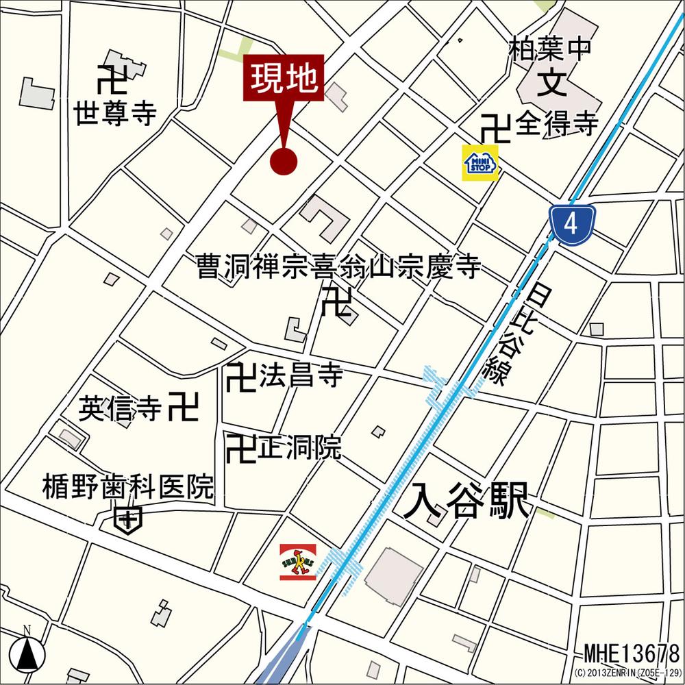 Local guide map