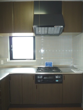 Kitchen. 3-neck gas system Kitchen With grill