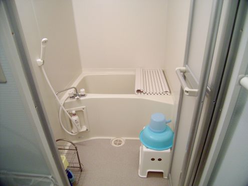 Bath. Clean shared bathroom