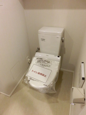 Toilet. Toilet (with washlet)