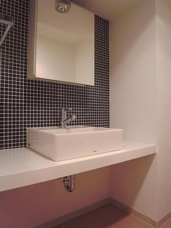 Washroom. Wash basin