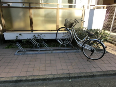 Other common areas. Bicycle parking space